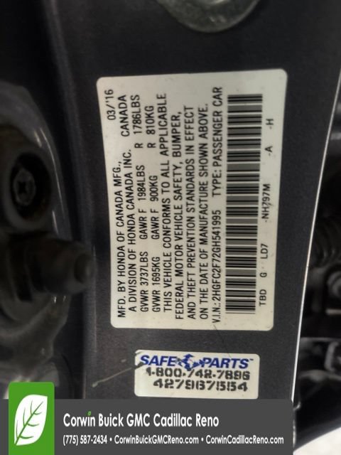 Used 2016 Honda Civic EX image 41
