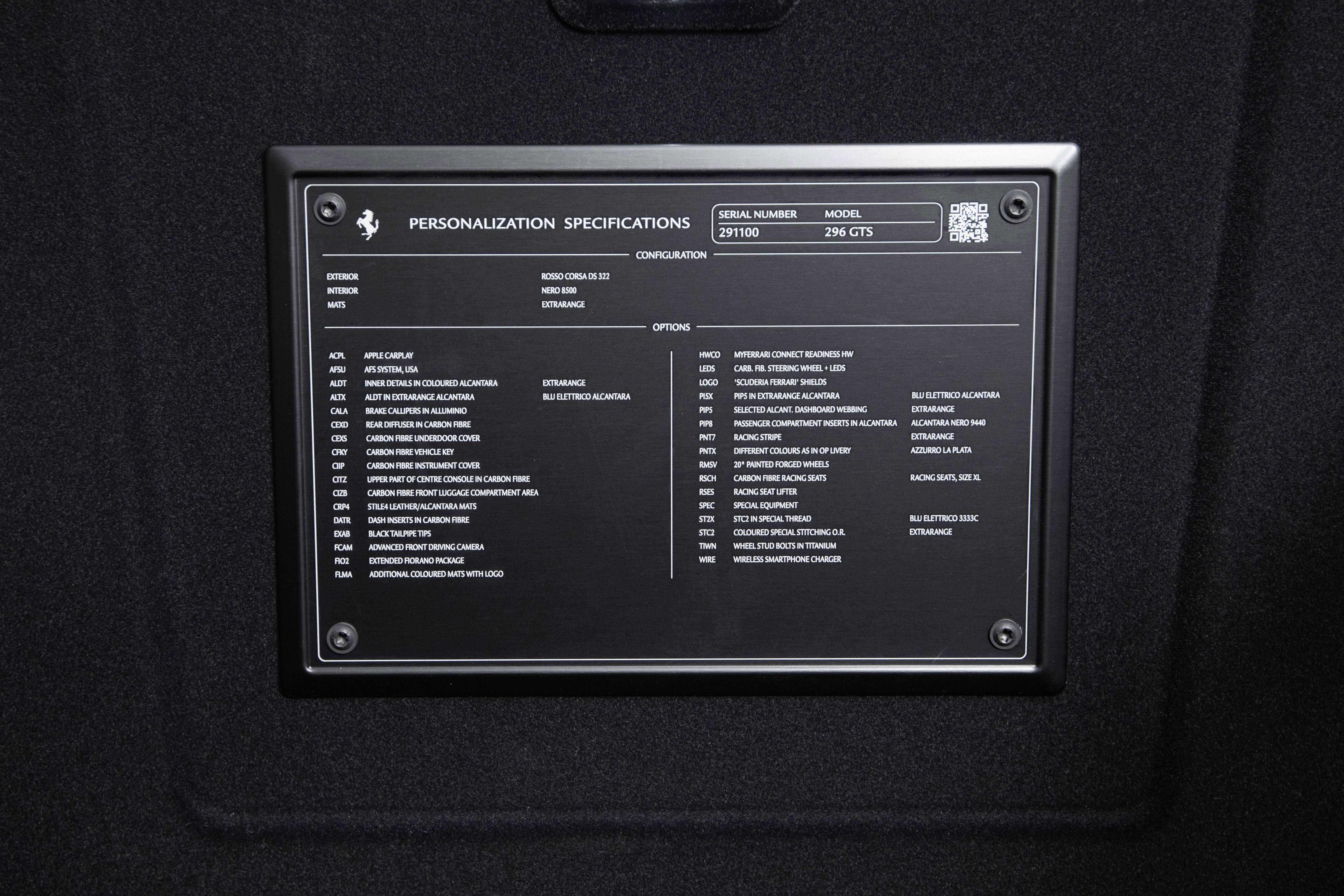 Certified 2023 Ferrari 296 GTS image 20