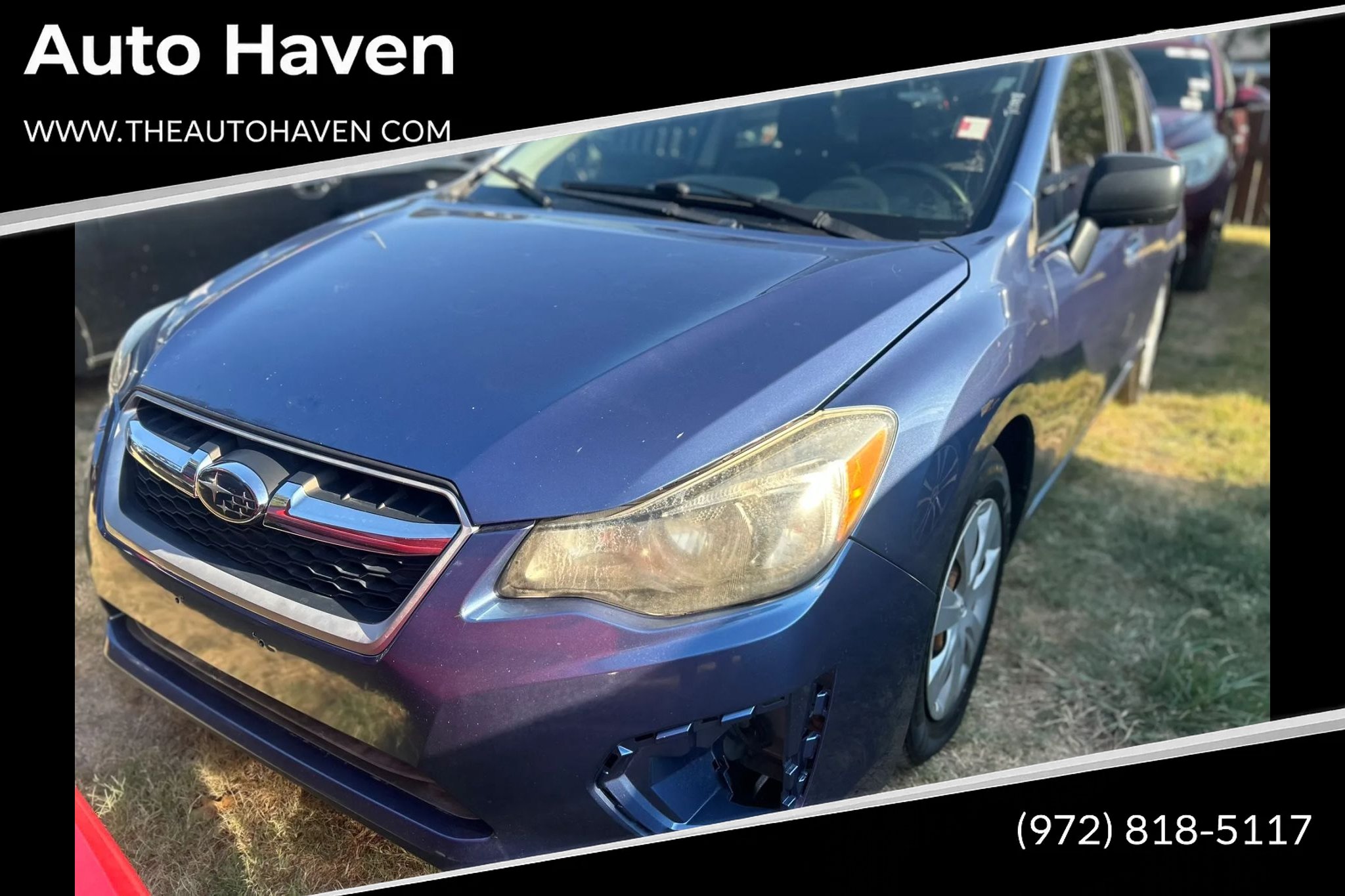 Used 2014 Subaru Impreza 2.0i AWD/4WD image 1