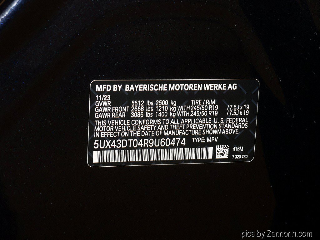 Certified 2024 BMW X4 M40i AWD/4WD image 42