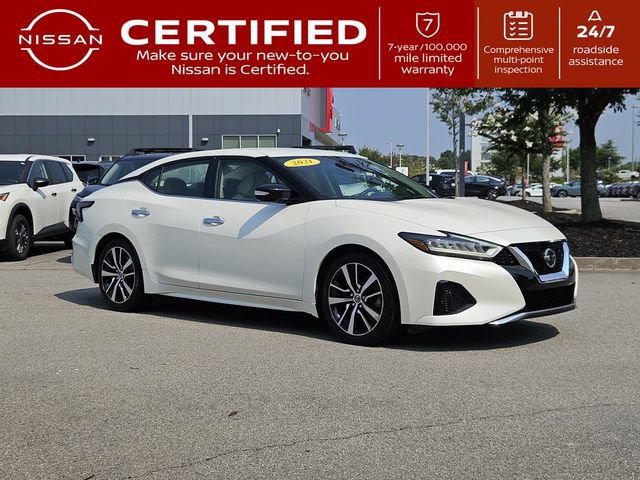 Certified 2021 Nissan Maxima 3.5 SV w/ Floor Mat Group FWD image 1