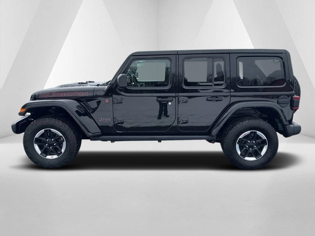 Used 2021 Jeep Wrangler Unlimited Rubicon w/ Uconnect 4C Nav & Sound Group AWD/4WD image 4