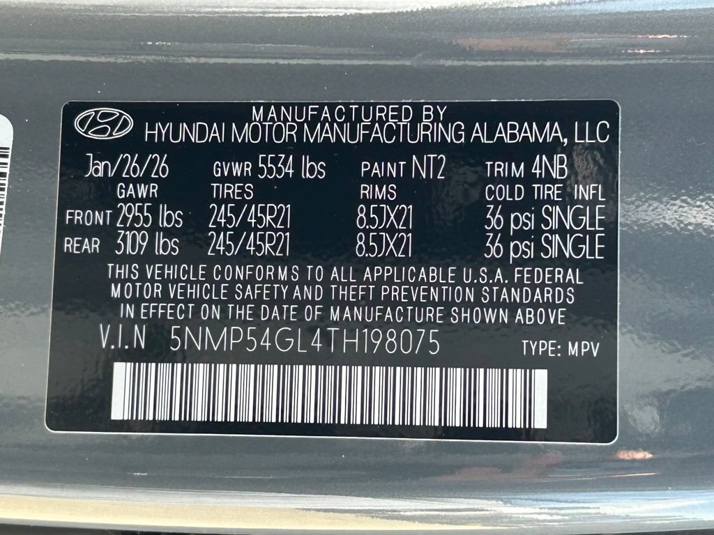 New 2026 Hyundai Santa Fe Calligraphy FWD image 28