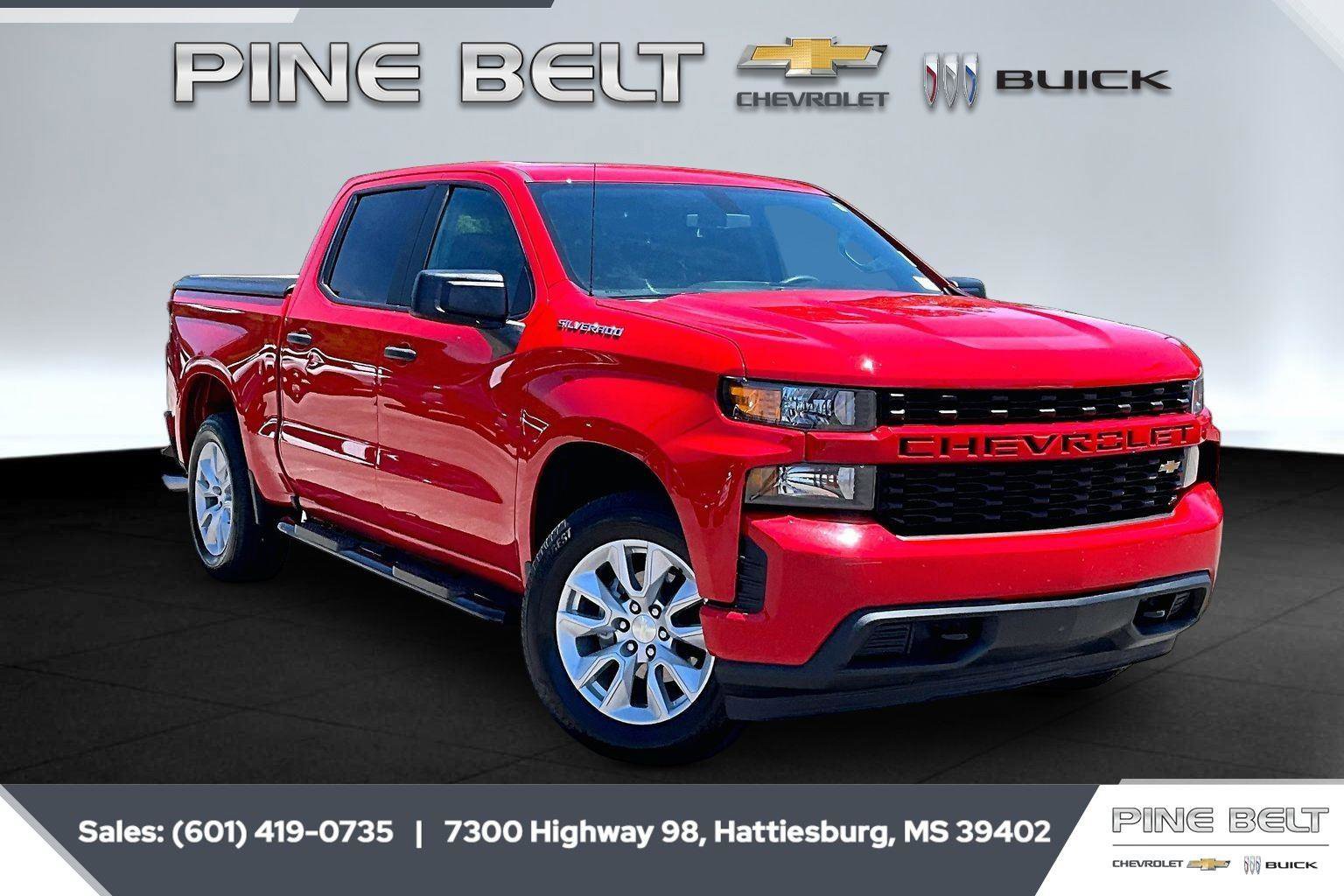 Used 2019 Chevrolet Silverado 1500 Custom w/ Custom Convenience Package RWD image 1