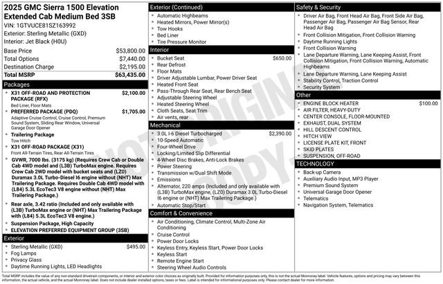 Used 2025 GMC Sierra 1500 Elevation image 19