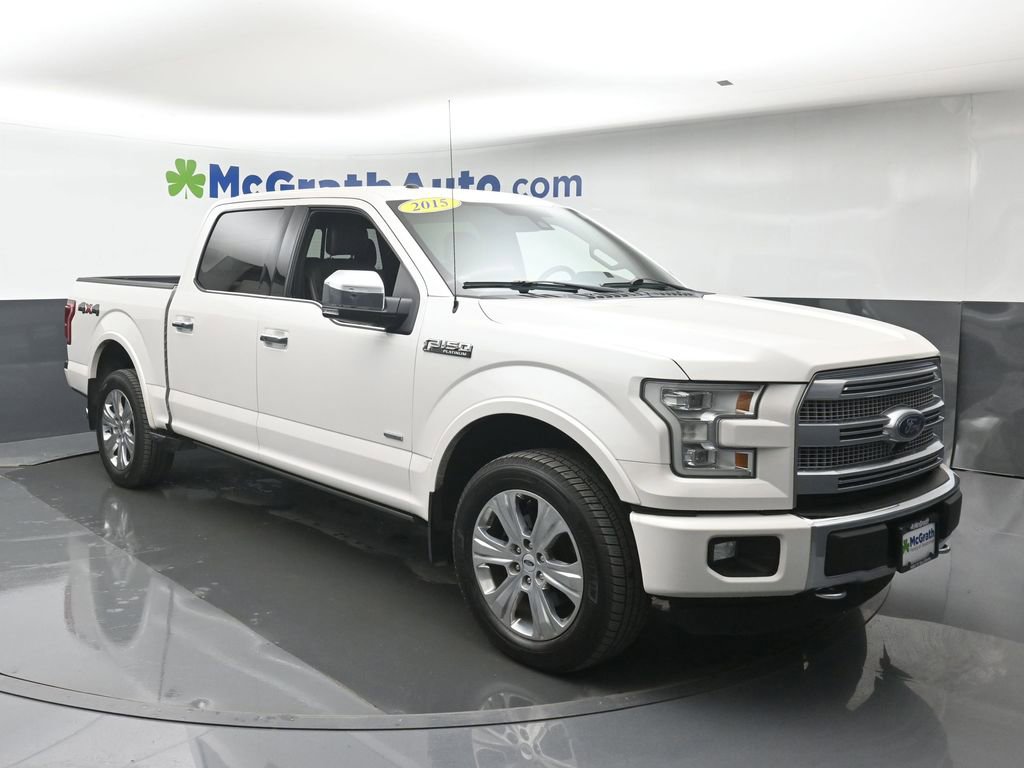 Used 2015 Ford F150 Platinum w/ Equipment Group 701A Luxury image 2