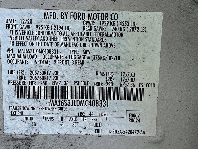 Used 2021 Ford EcoSport SES AWD/4WD image 33