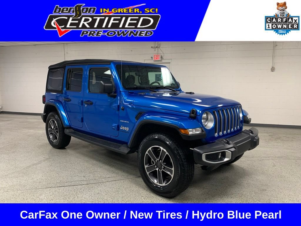 Certified 2023 Jeep Wrangler Unlimited Sahara AWD/4WD video 1