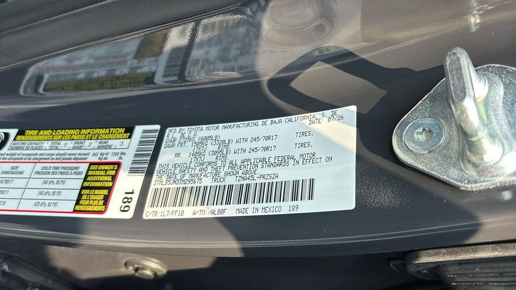 New 2026 Toyota Tacoma SR5 AWD/4WD image 35