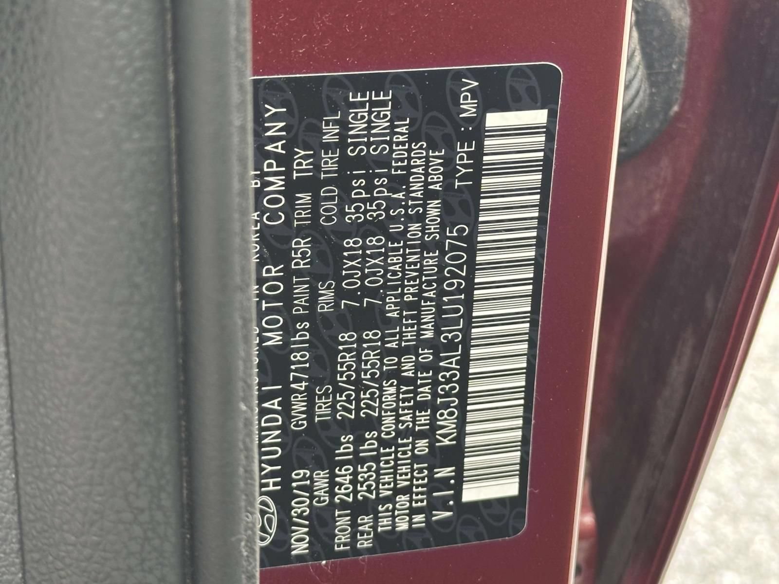 Used 2020 Hyundai Tucson SEL FWD image 25