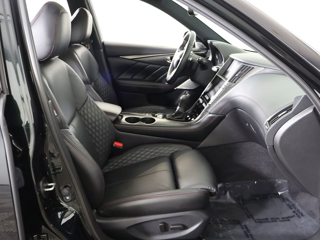 Used 2023 INFINITI Q50 Red Sport 400 w/ Black Opal Edition image 28
