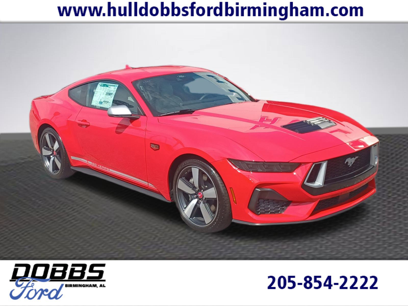 New 2025 Ford Mustang GT Premium w/ 60th Anniversary Package