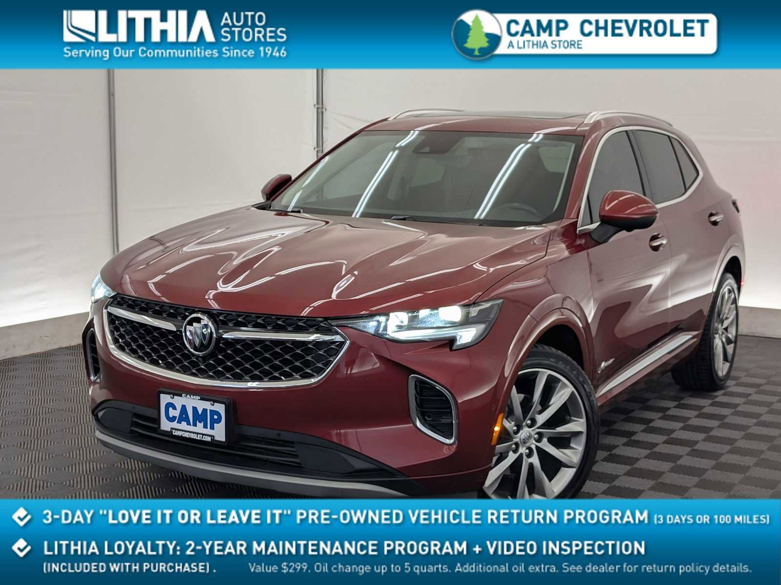 Used 2022 Buick Envision Avenir w/ Technology Package II