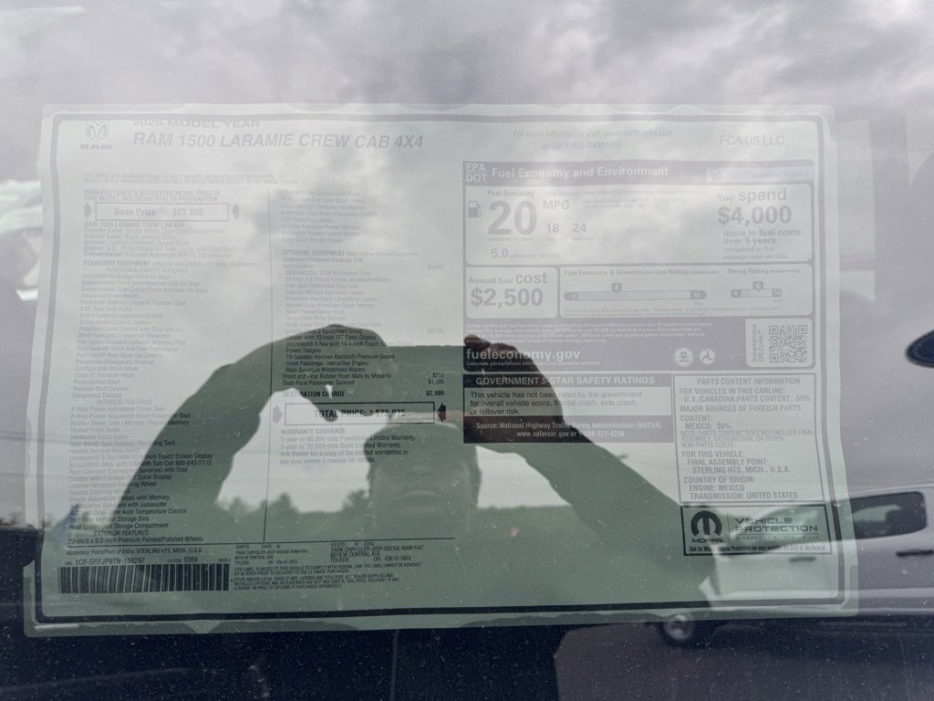 New 2026 RAM 1500 Laramie w/ Night Edition image 30