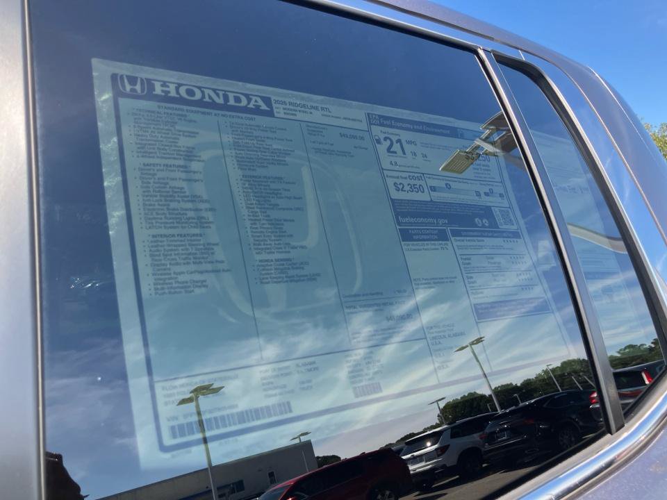 New 2026 Honda Ridgeline RTL image 33