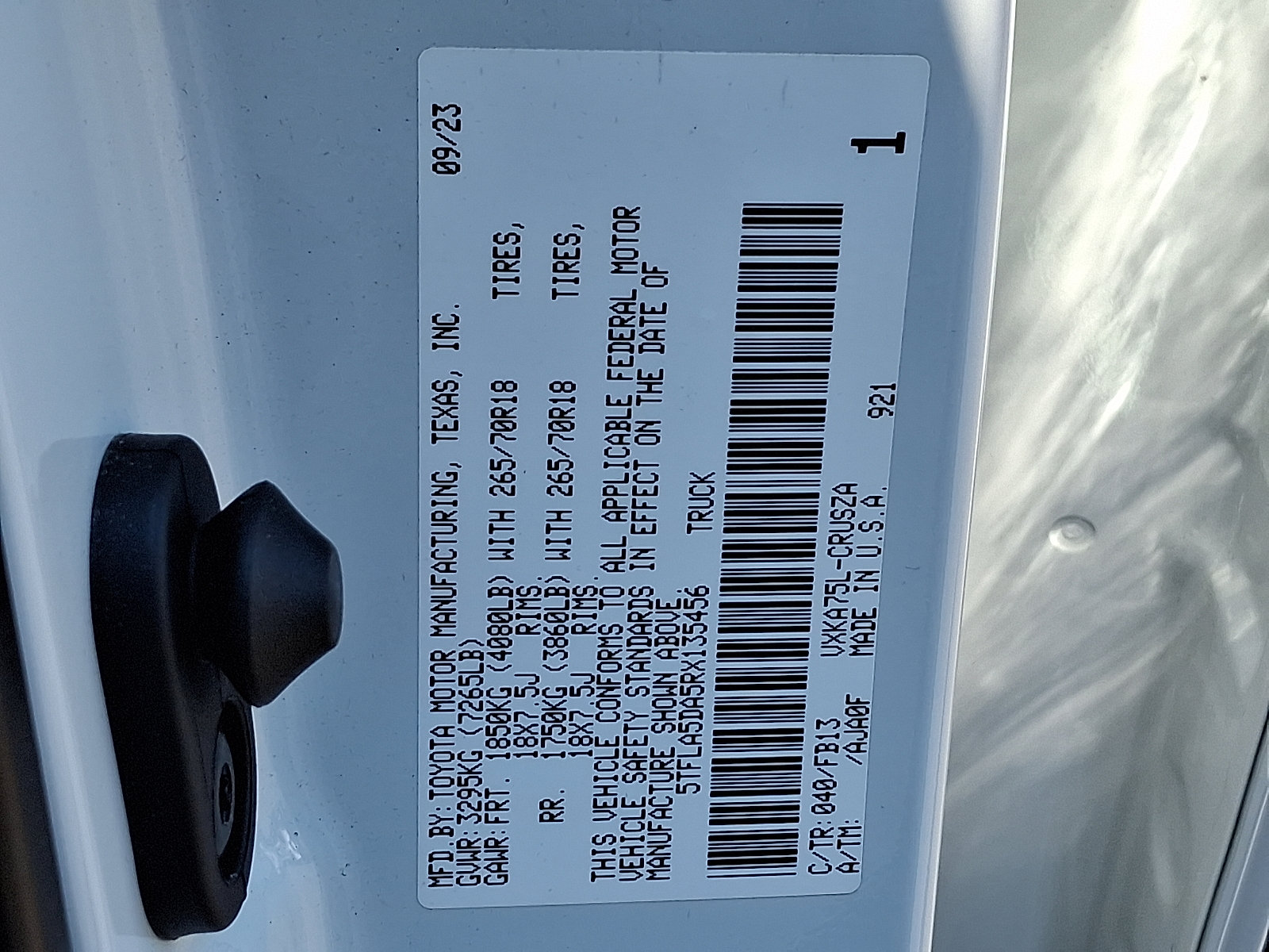 Used 2024 Toyota Tundra SR5 w/ TRD Off-Road Package AWD/4WD image 27