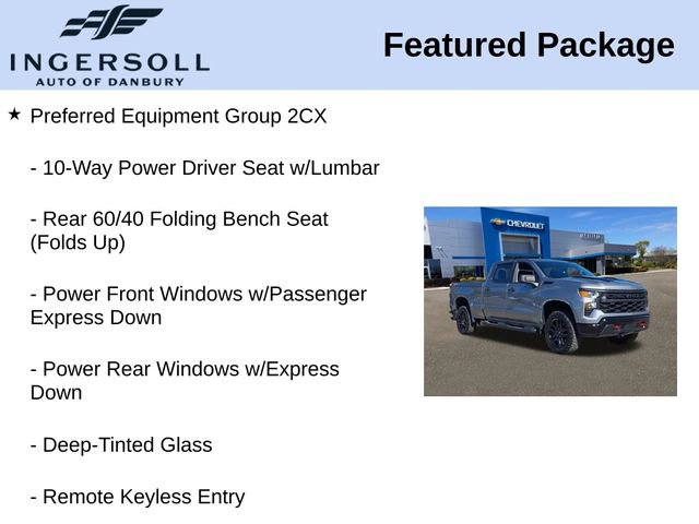 Used 2023 Chevrolet Silverado 1500 Custom Trail Boss w/ LPO, Dark Essentials Package AWD/4WD image 15