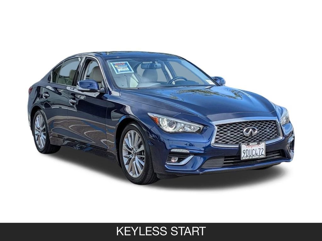 Used 2023 INFINITI Q50 Luxe w/ Cargo Package RWD image 2