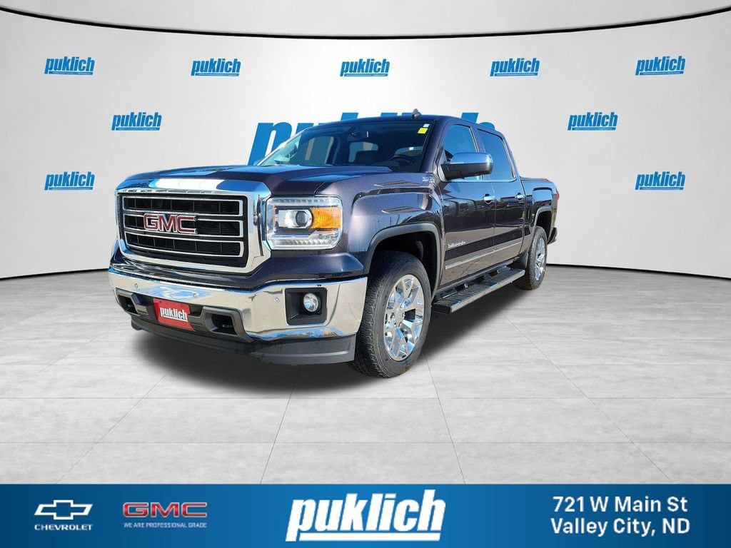 Used 2014 GMC Sierra 1500 SLT w/ SLT Crew Cab Value Package AWD/4WD image 1