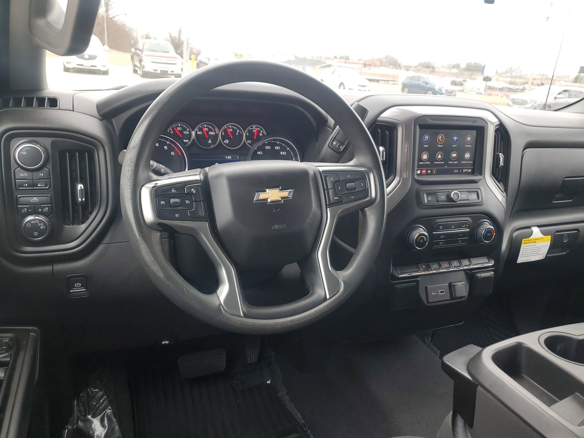 Certified 2022 Chevrolet Silverado 1500 Custom w/ LPO, Dark Essentials Package AWD/4WD image 19