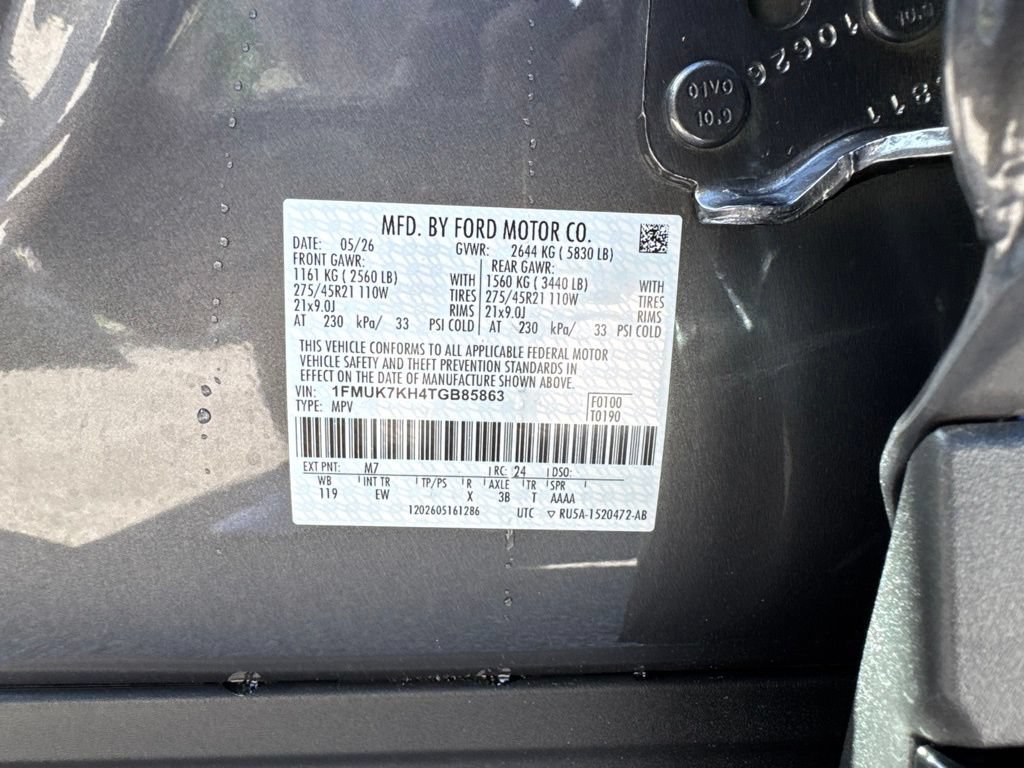 Used 2026 Ford Explorer ST-Line w/ ST-Line Street Pack RWD image 14