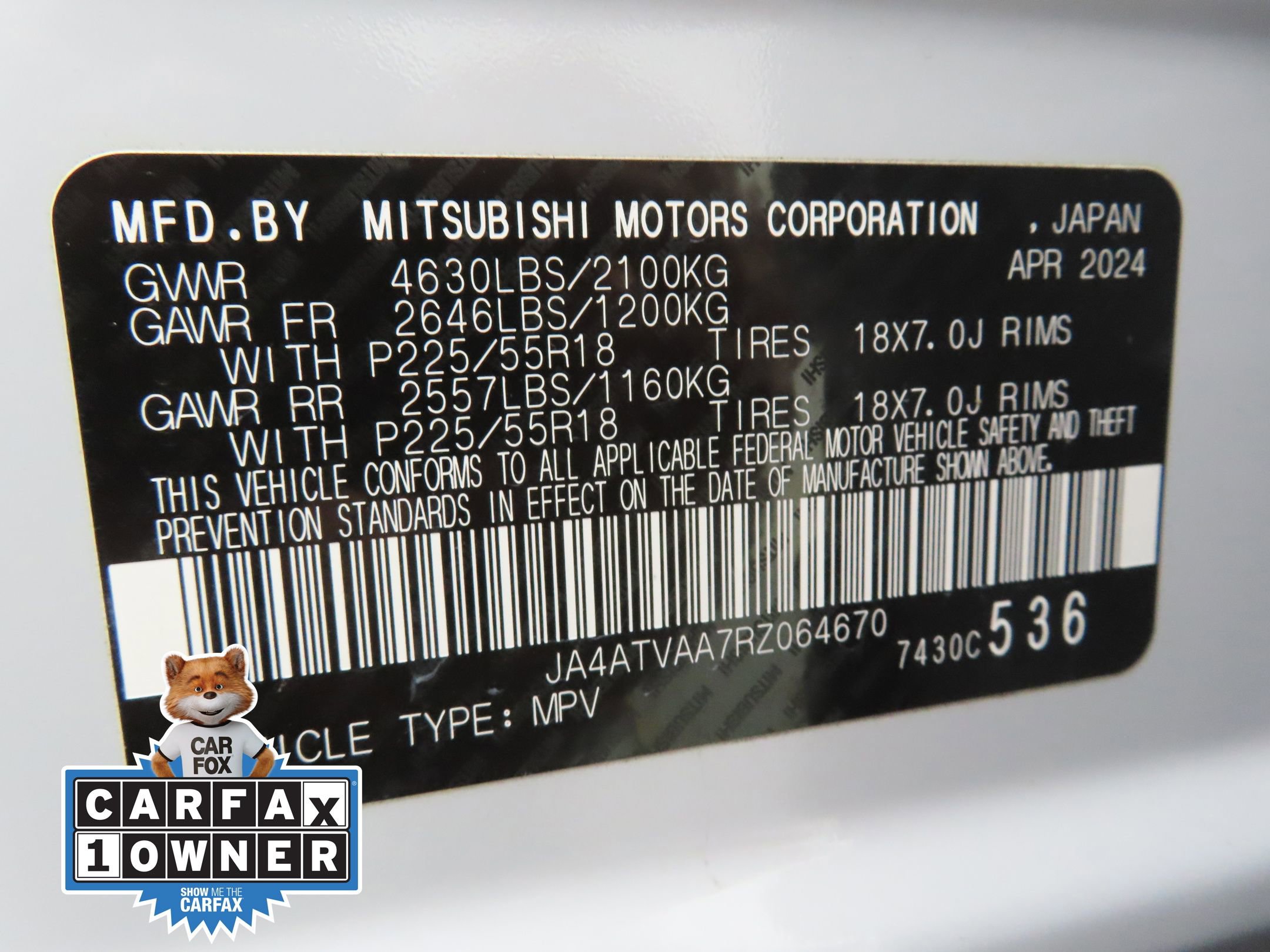 Used 2024 Mitsubishi Eclipse Cross LE image 26