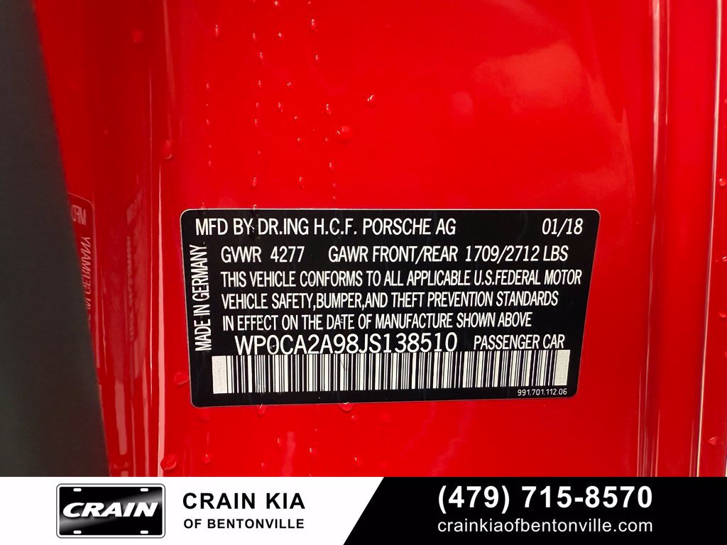 Used 2018 Porsche 911 Carrera RWD image 34