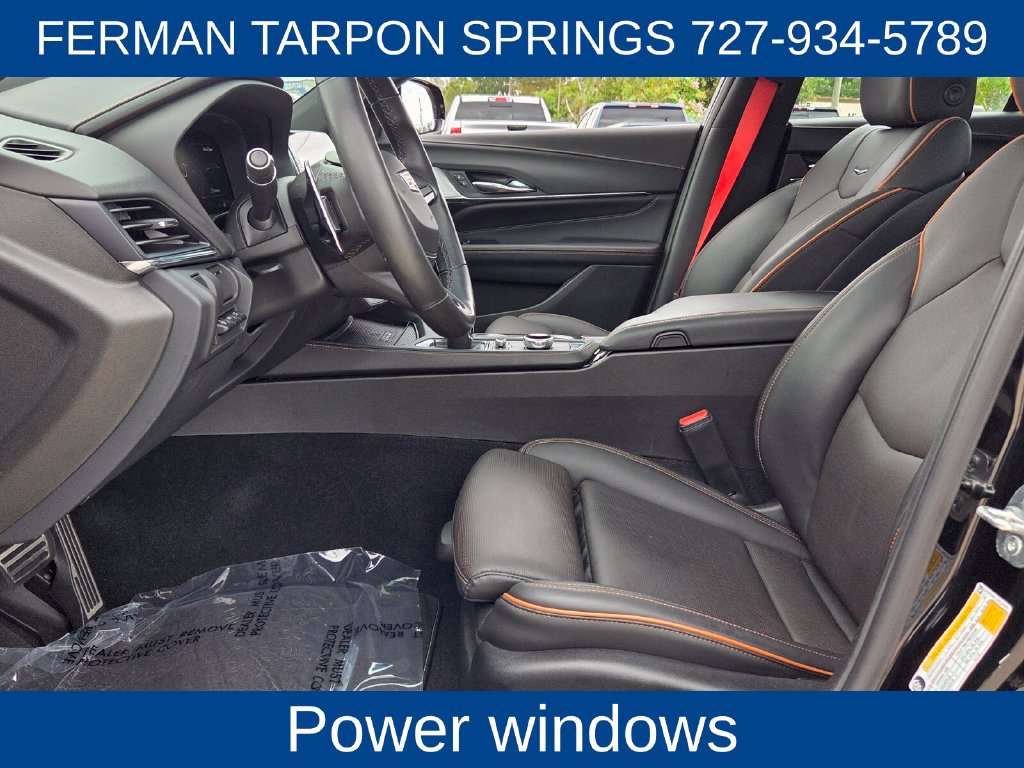 Certified 2025 Cadillac CT4 V w/ Navigation Package RWD image 13