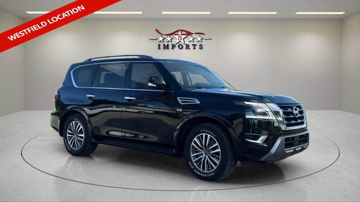 Used 2021 Nissan Armada SL w/ Captain's Chairs Package image 1