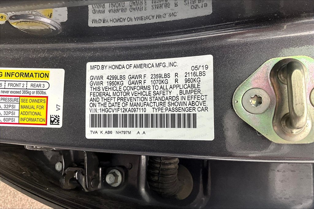 Used 2019 Honda Accord LX image 18