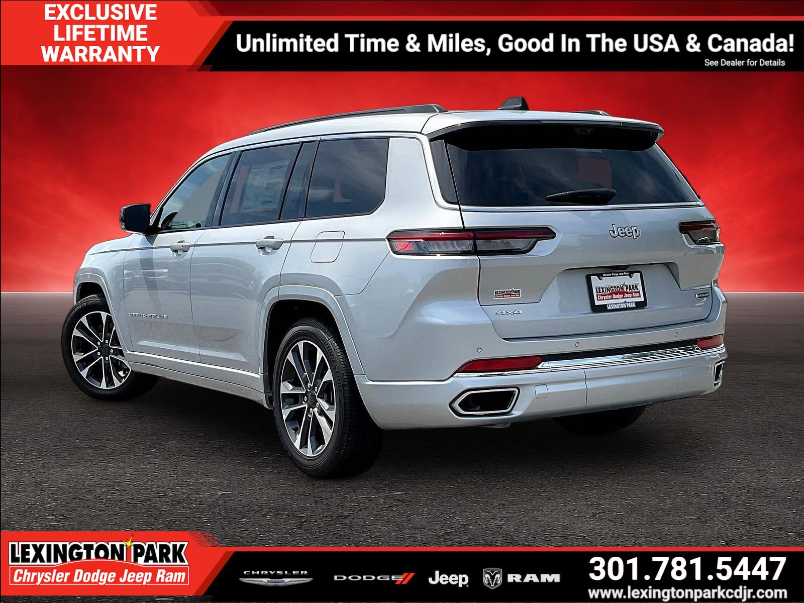 New 2025 Jeep Grand Cherokee L Overland w/ Luxury Tech Group IV AWD/4WD image 3