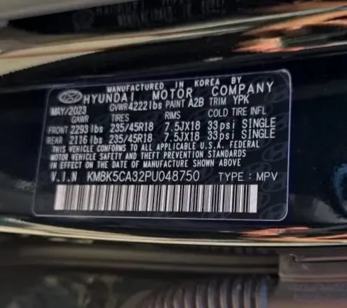 Used 2023 Hyundai Kona Limited AWD/4WD image 58