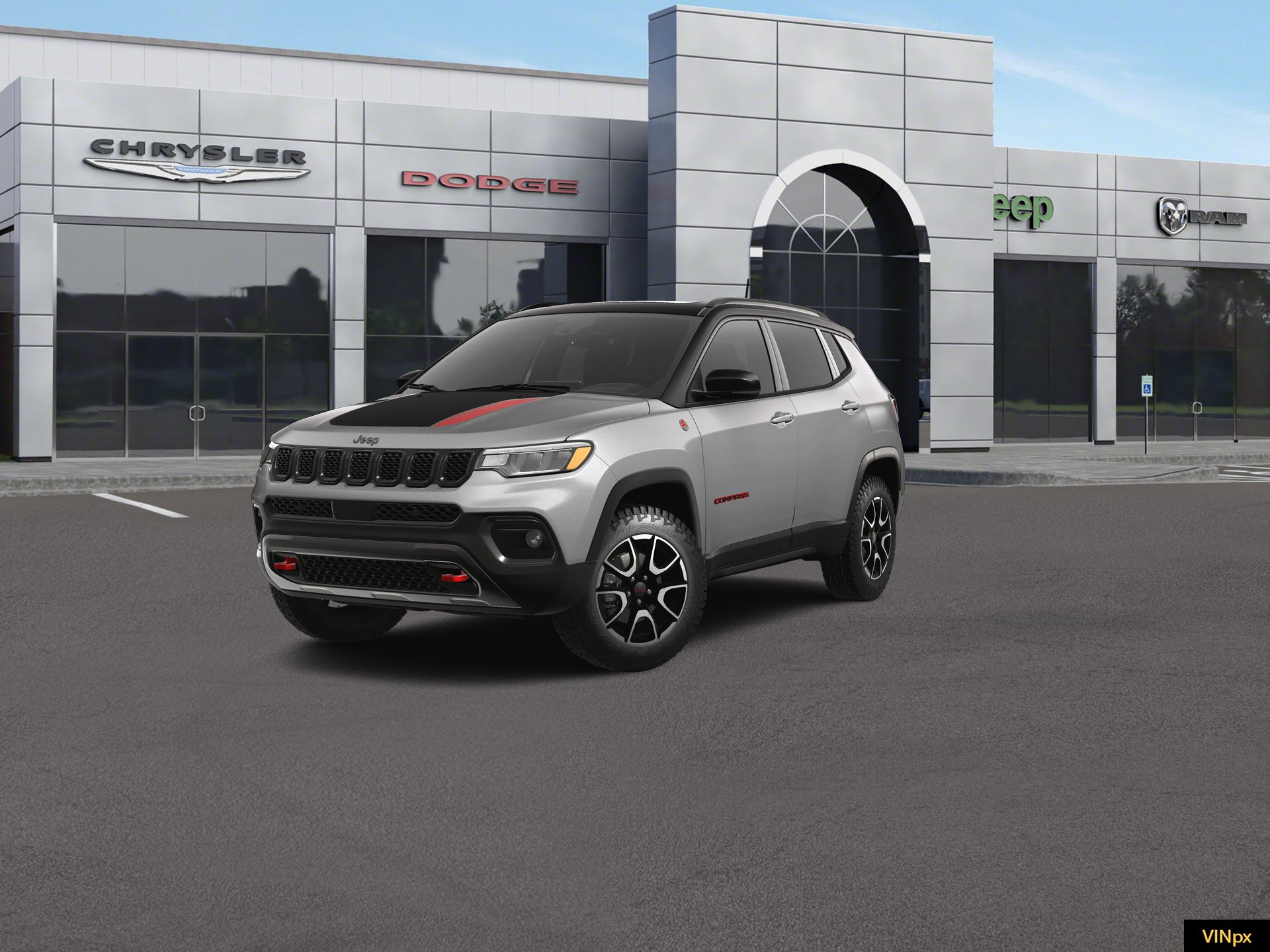 New 2026 Jeep Compass Trailhawk w/ Sun, Sound & Navigation Group AWD/4WD image 1