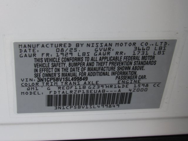 New 2025 Nissan Kicks Play S image 12