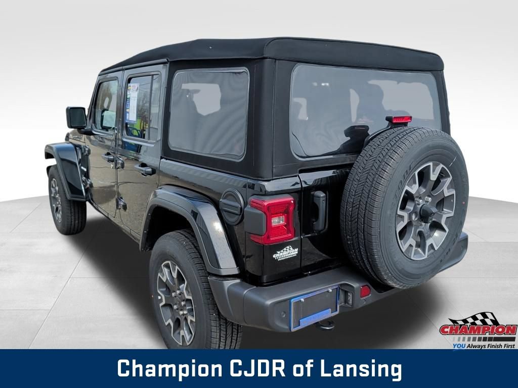 Used 2024 Jeep Wrangler Unlimited Sahara w/ Technology Group AWD/4WD image 4