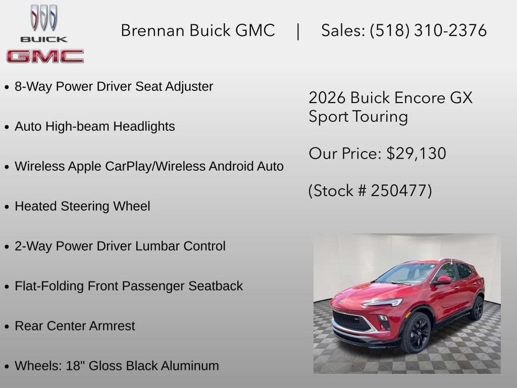 New 2026 Buick Encore GX Sport Touring w/ Comfort Package AWD/4WD image 12