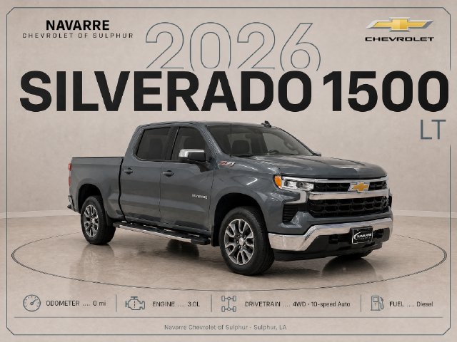 New 2026 Chevrolet Silverado 1500 LT w/ Z71 Off-Road Package