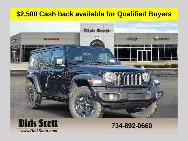 New 2026 Jeep Wrangler Unlimited Sport