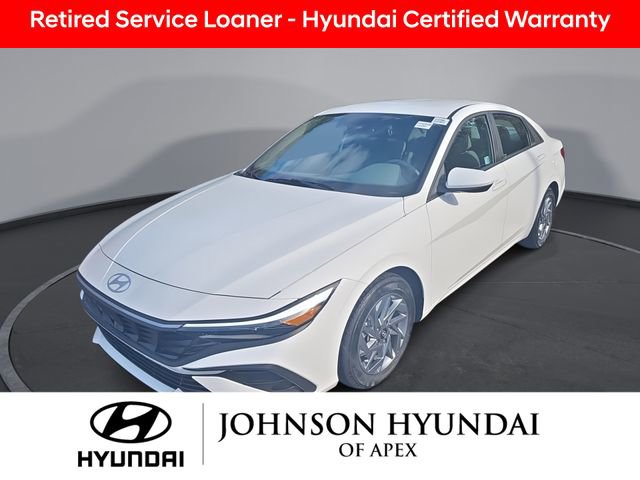 Certified 2025 Hyundai Elantra Blue