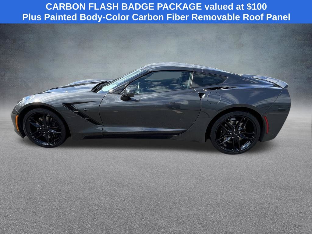Used 2017 Chevrolet Corvette Stingray Coupe w/ Carbon Flash Badge Package RWD image 5