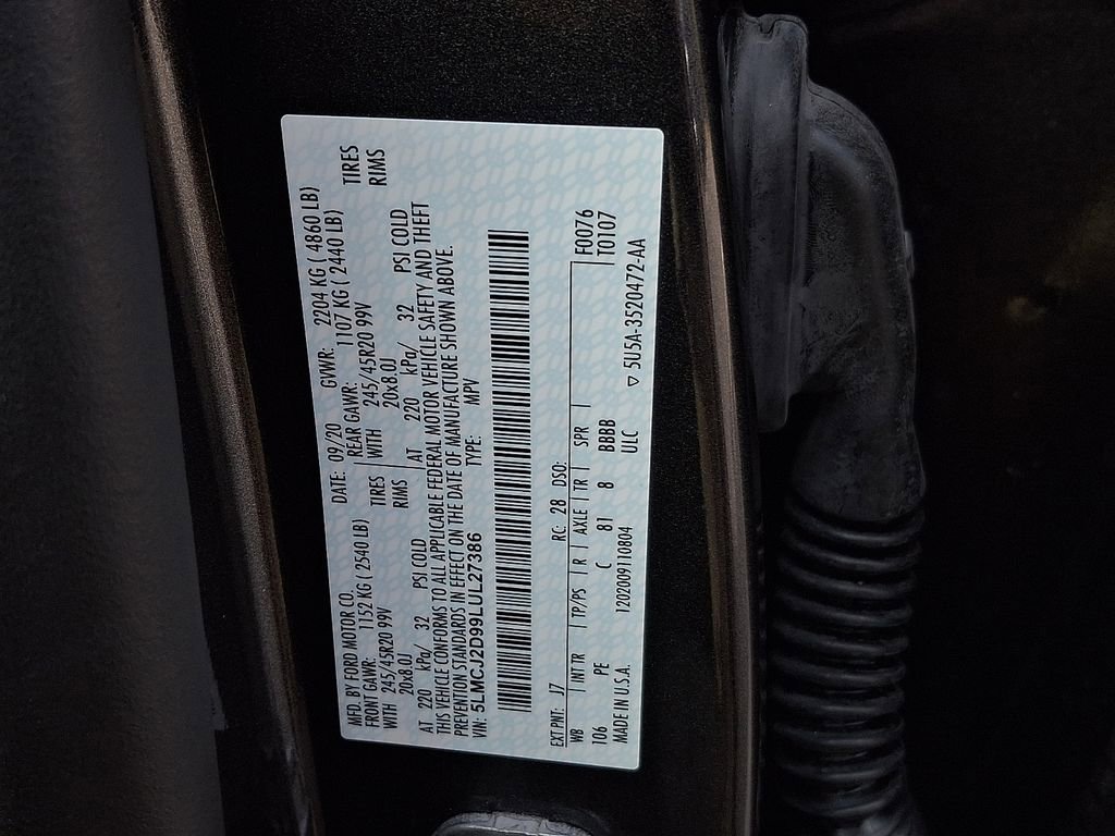 Used 2020 Lincoln Corsair Reserve w/ Elements Package image 29