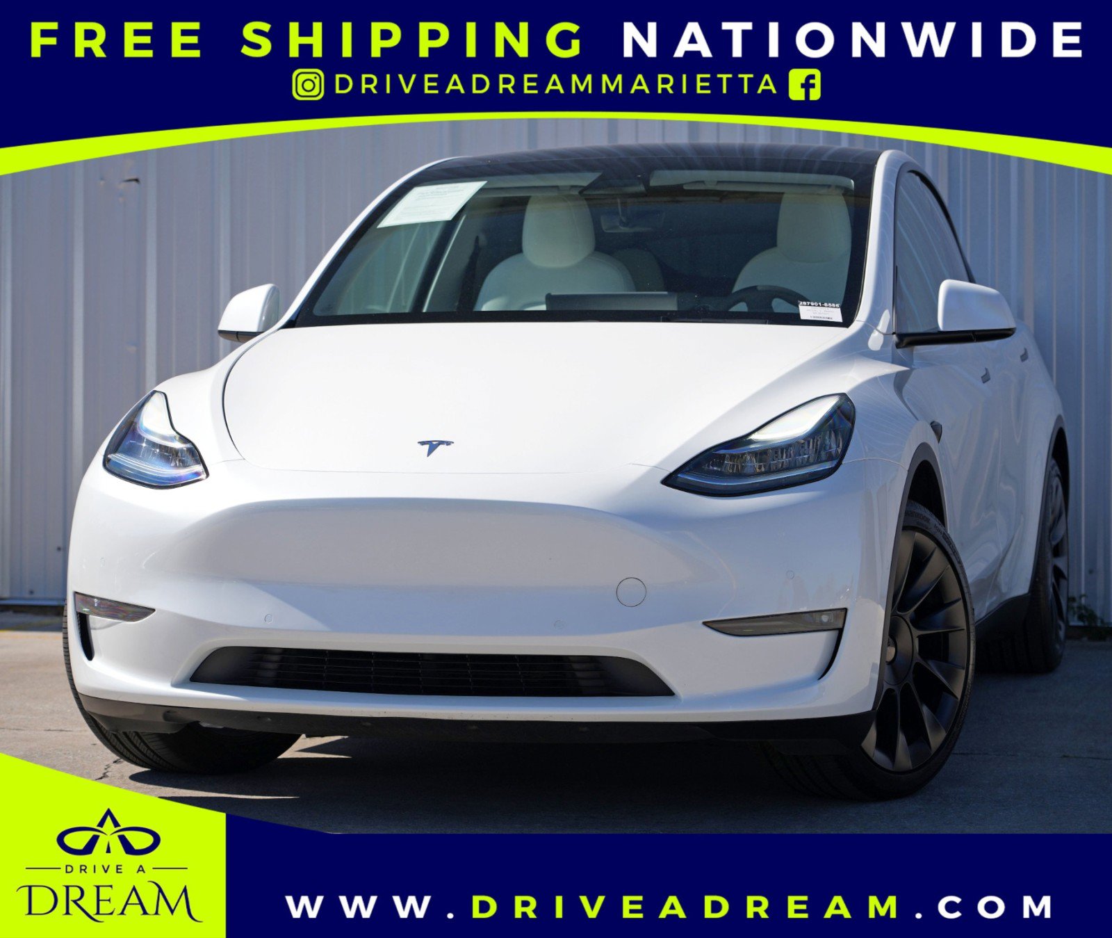 Used 2021 Tesla Model Y Long Range image 1