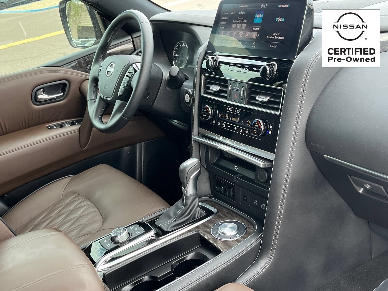 Certified 2023 Nissan Armada Platinum w/ Captain's Chairs Package RWD image 9