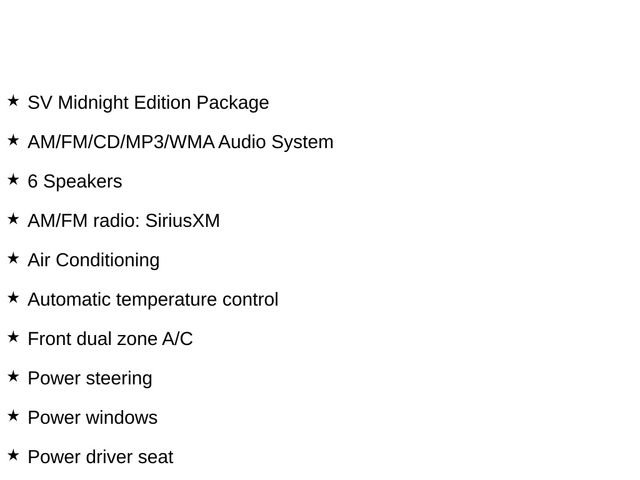 Used 2023 Nissan Murano SV w/ SV Midnight Edition Package AWD/4WD image 3
