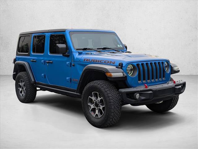 Used 2022 Jeep Wrangler Unlimited Rubicon w/ Steel Bumper Group AWD/4WD image 3