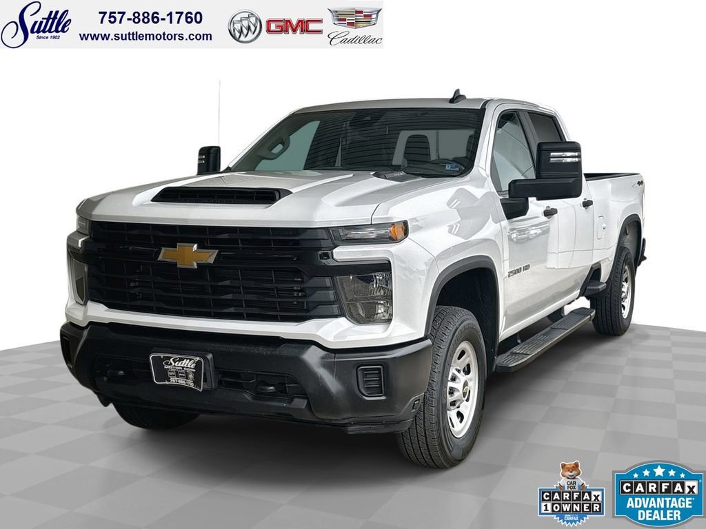 Certified 2024 Chevrolet Silverado 2500 W/T w/ WT Fleet Convenience Package AWD/4WD image 1