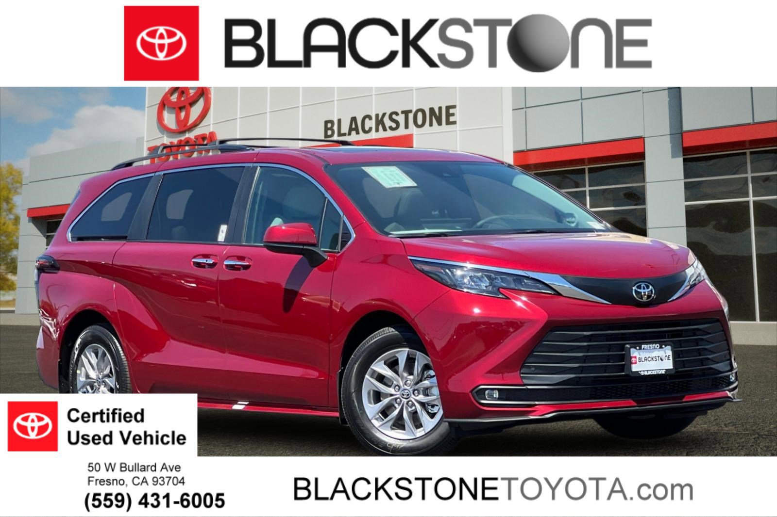 Certified 2026 Toyota Sienna XLE FWD image 1