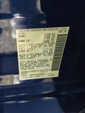 Used 2016 Nissan Titan SL image 30