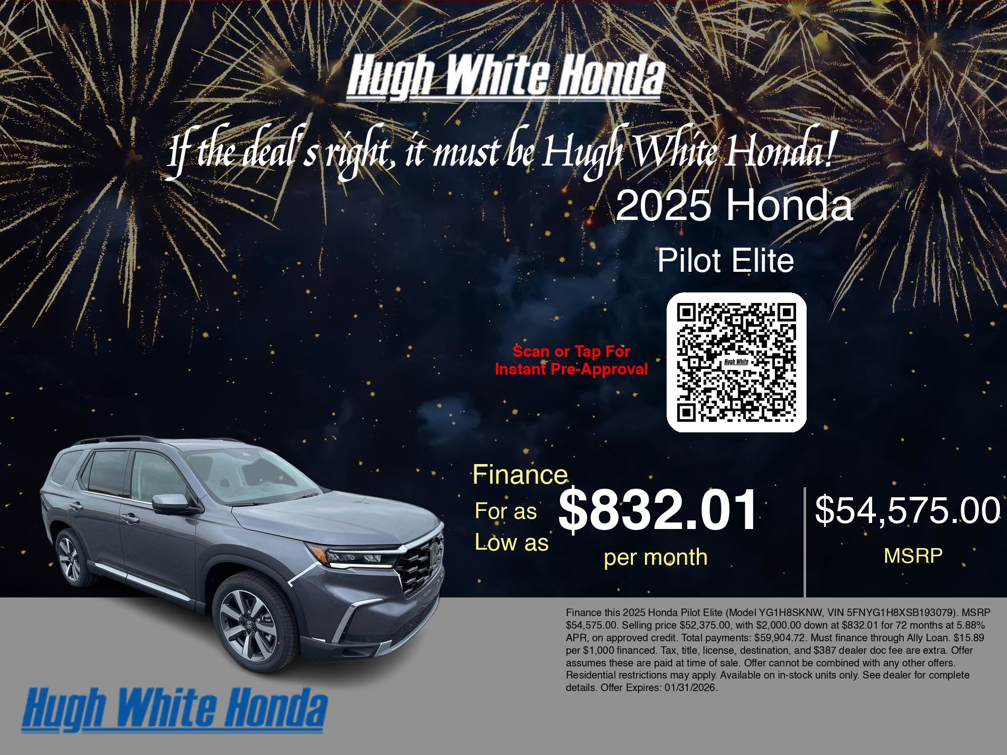 New 2025 Honda Pilot Elite image 7