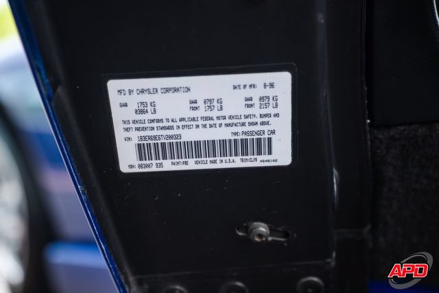 Used 1996 Dodge Viper GTS RWD image 88
